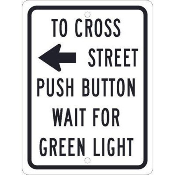 Nmc To Cross Street Push Button Wait For Green Light TM621J